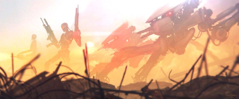 Illustration for article titled This Is Just Some Of The Most Eye-Popping Terminator Art We've Ever Seen